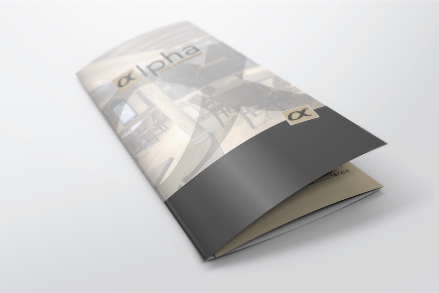 Alpha – Referenzprojekt von Werbedesign Haug