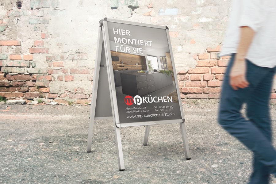 MP Küchen – Referenzprojekt von Werbedesign Haug