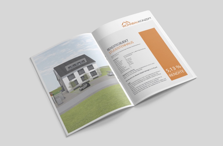 Wohnbau – Referenzprojekt von Werbedesign Haug